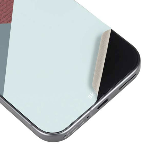 Marsala Triangle Shapes Pixel 9 Pro XL Skin